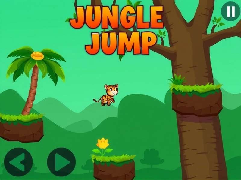 Jungle Jaguar Jump Gameplay Jungle Jaguar Jump Game Screenshot